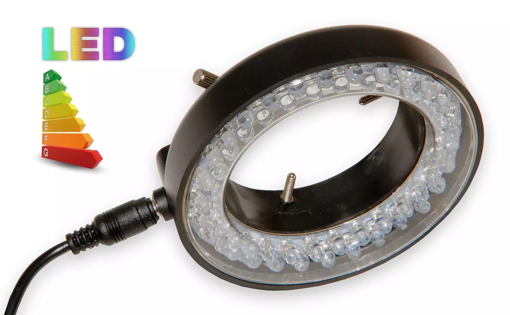 Lampe à LEDs avec contrôle d'intensité pour microscopes - 56 LEDs – 2
