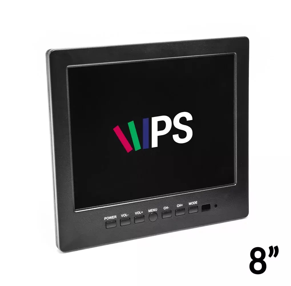 moniteur LCD 8" pour les dispositifs de sécurité et les microscopes