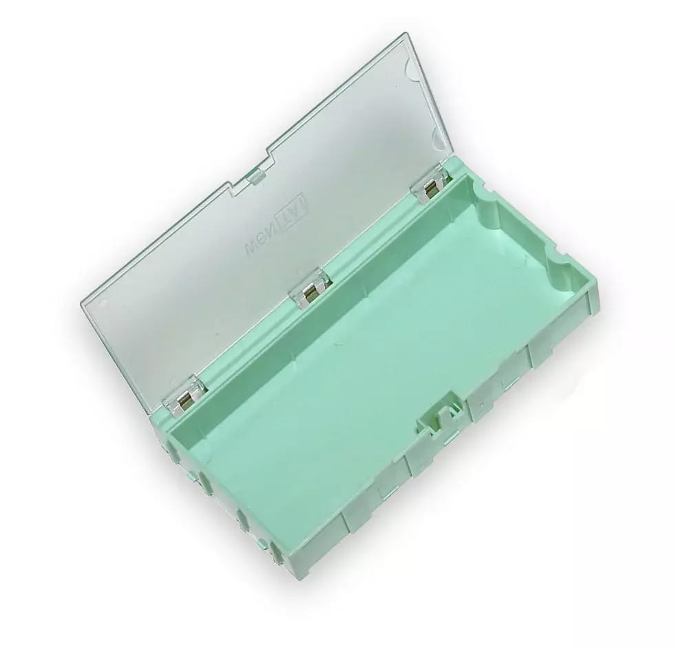 Tiroirs miniatures en plastique pour pièces SMD B4 - vert