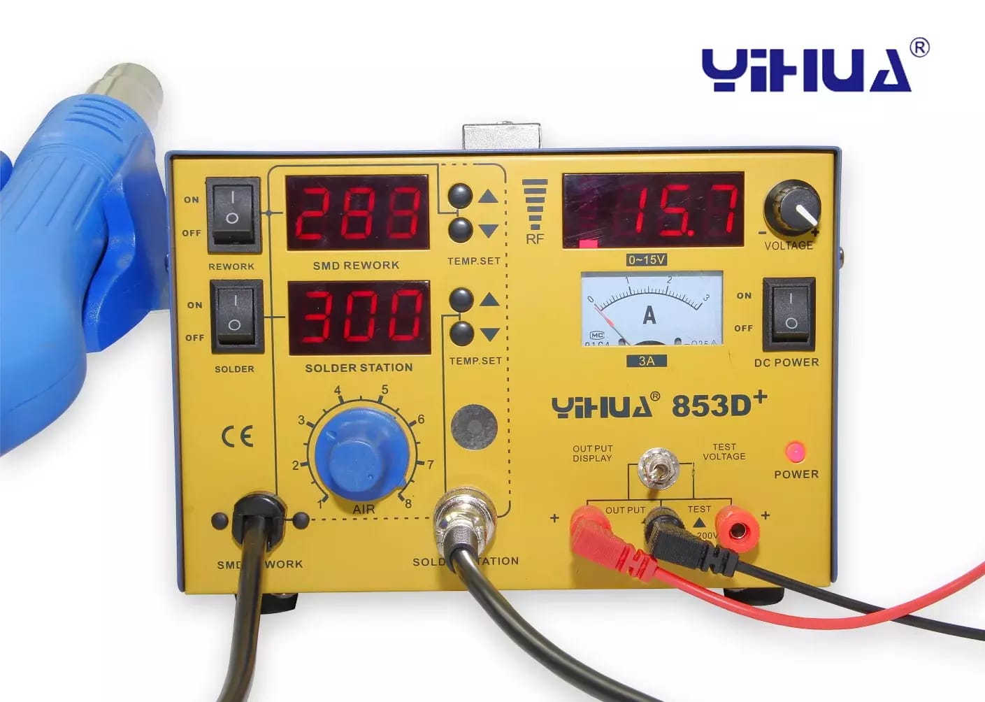 Station d'usinage avec source de laboratoire Yihua 853D+ – 2