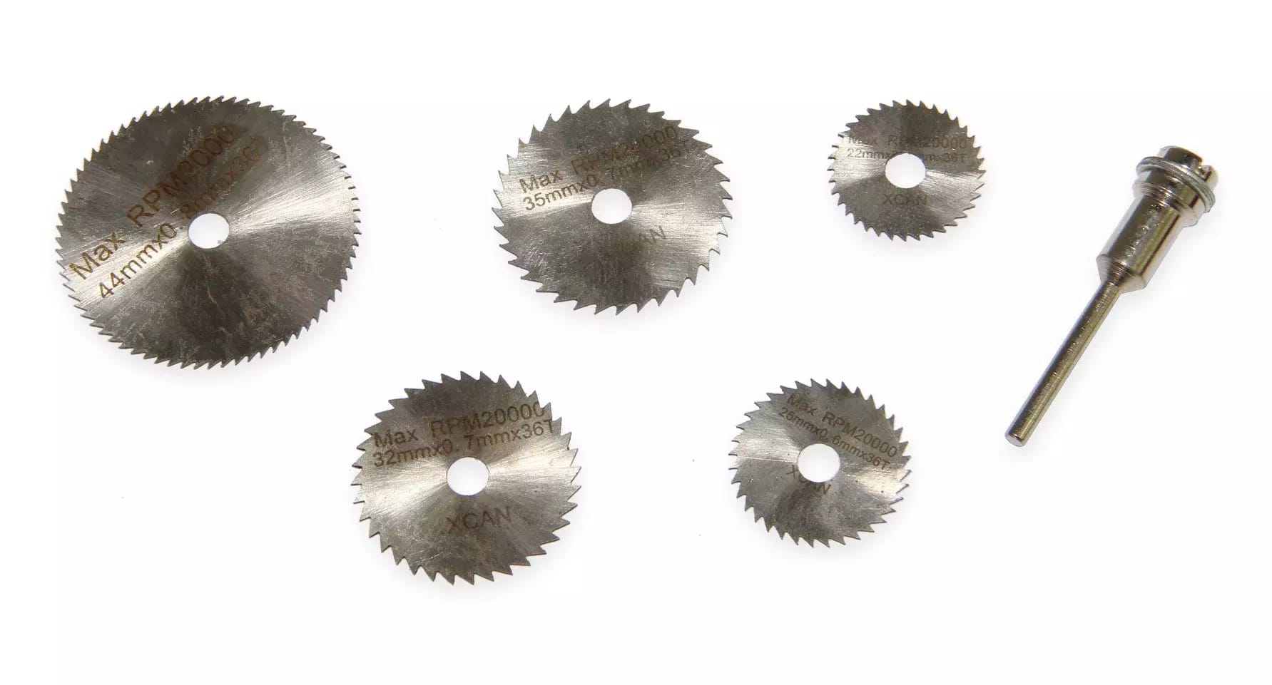 Lames de scie HSS jeu de 5 pièces à une tige – 2