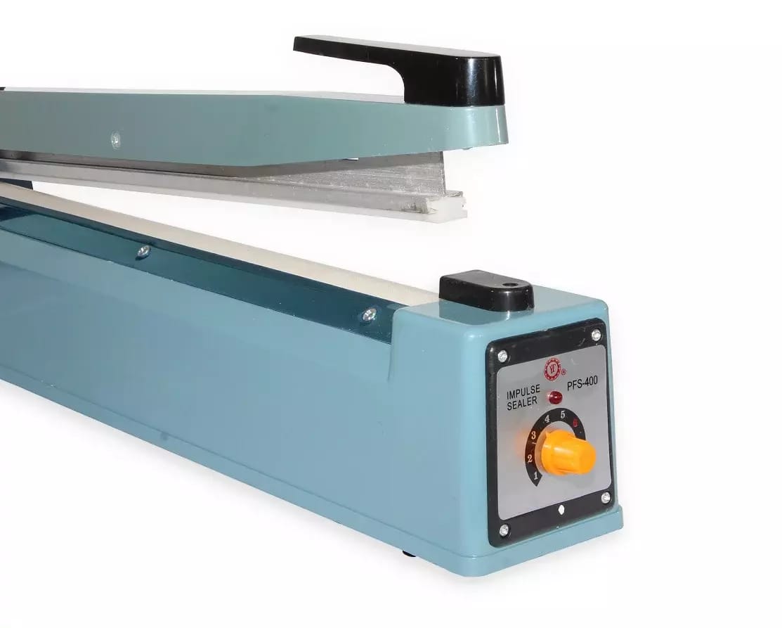 Soudeuse par impulsion pour films, sacs et emballages PFS-400 avec une largeur de barre de soudure de 400 mm – 2