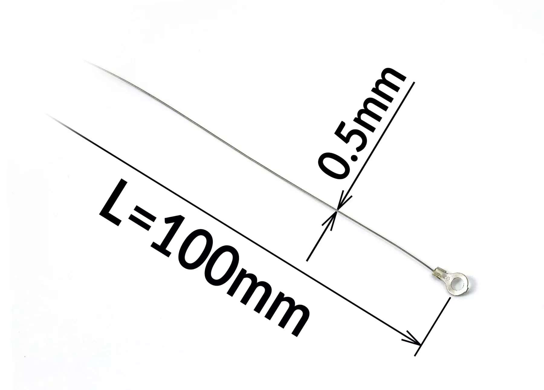 Fil de résistance de coupe pour machine à souder KS-100 largeur 0.5mm