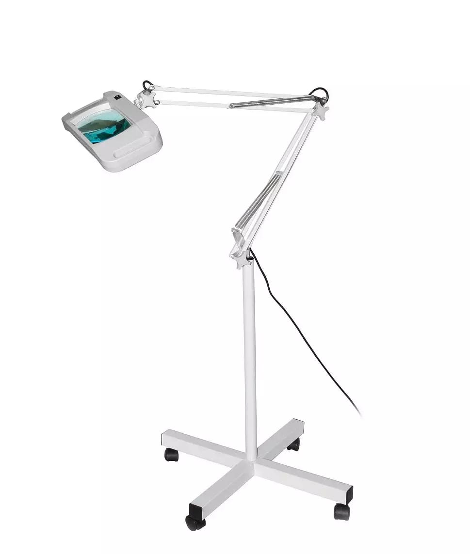Support de lampe mobile avec loupe 65cm – 2