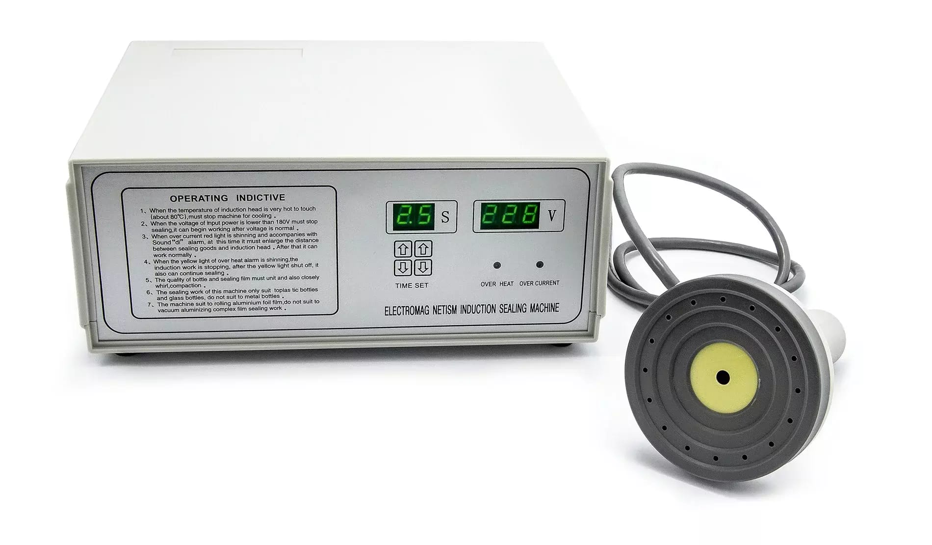 Capsuleuse à induction 20-100mm DGYF-500A – 2