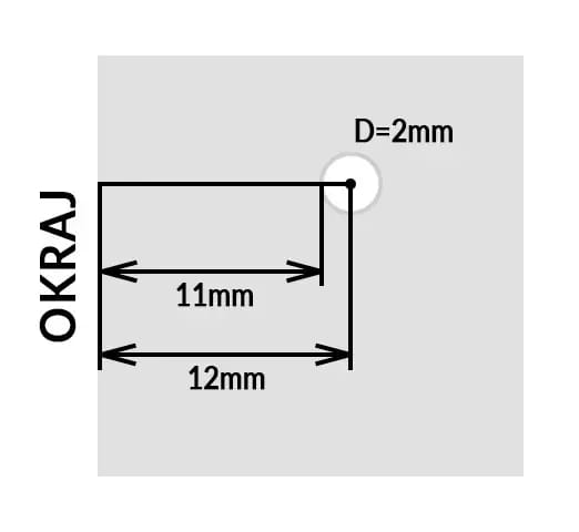Pince à poinçonner avec section circulaire d=2mm – 2
