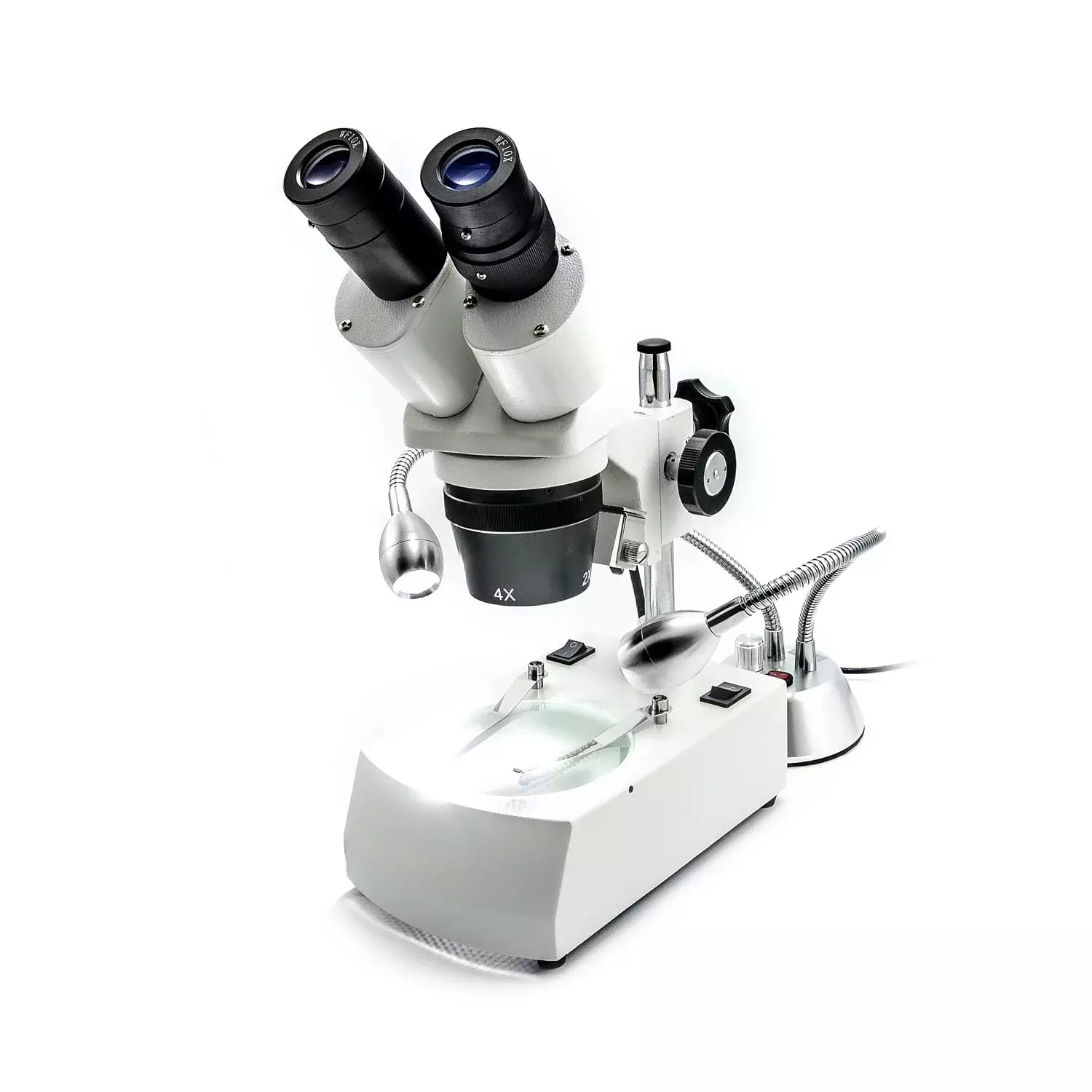 Eclairage pour microscopes col de cygne 2x LED ALU – 2