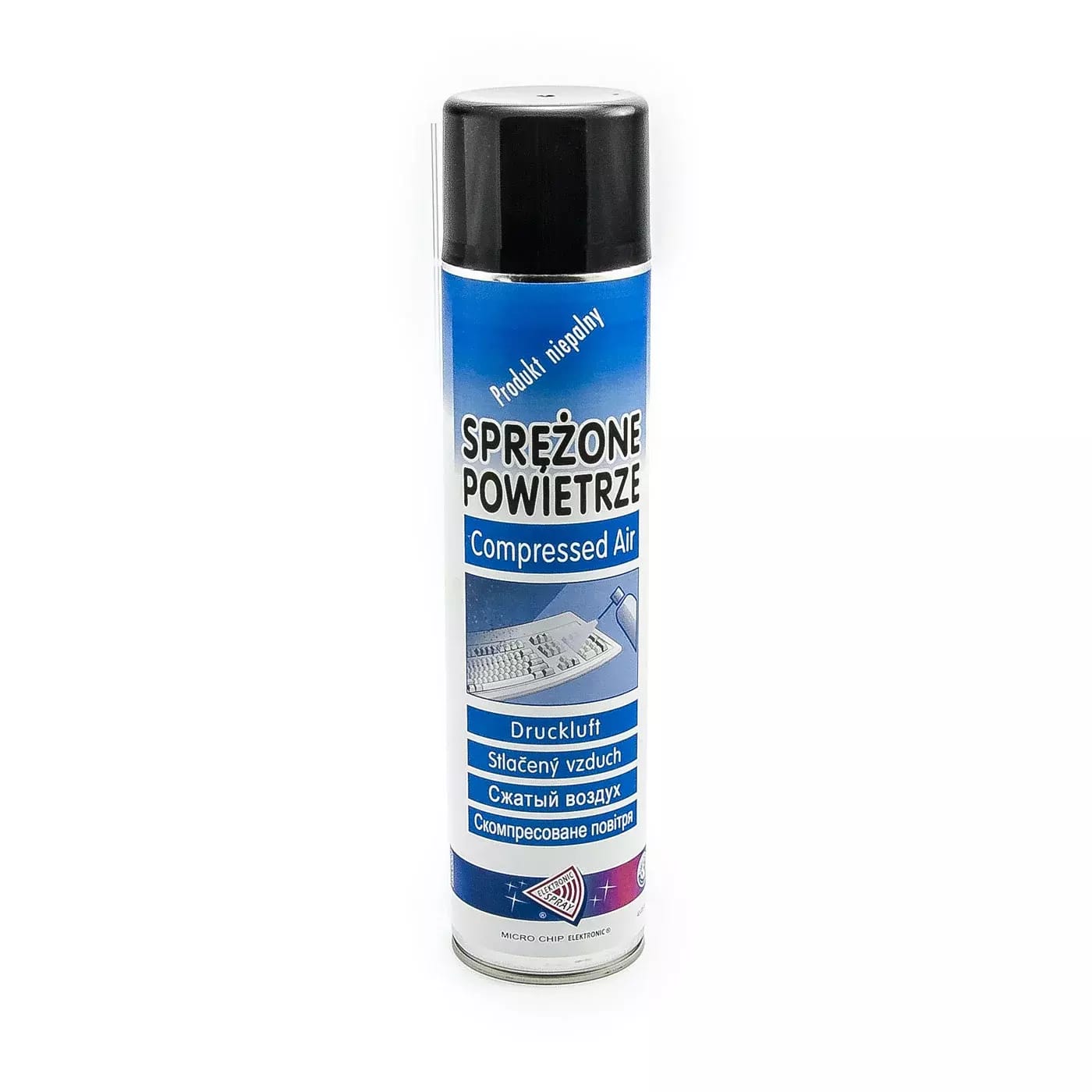 Air comprimé en spray ininflammable 600ml