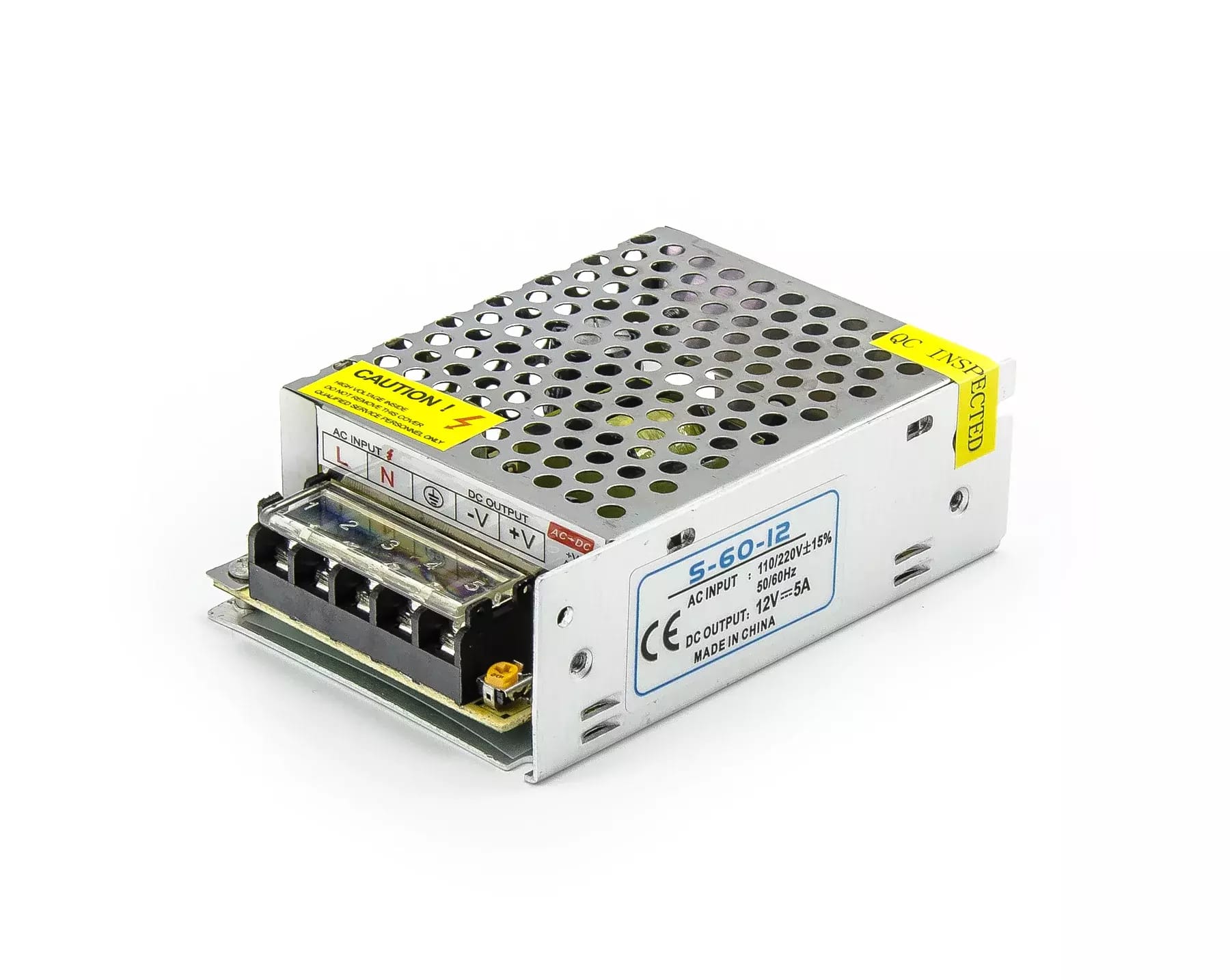 Alimentation à découpage S-60-12 12V 5A 60W