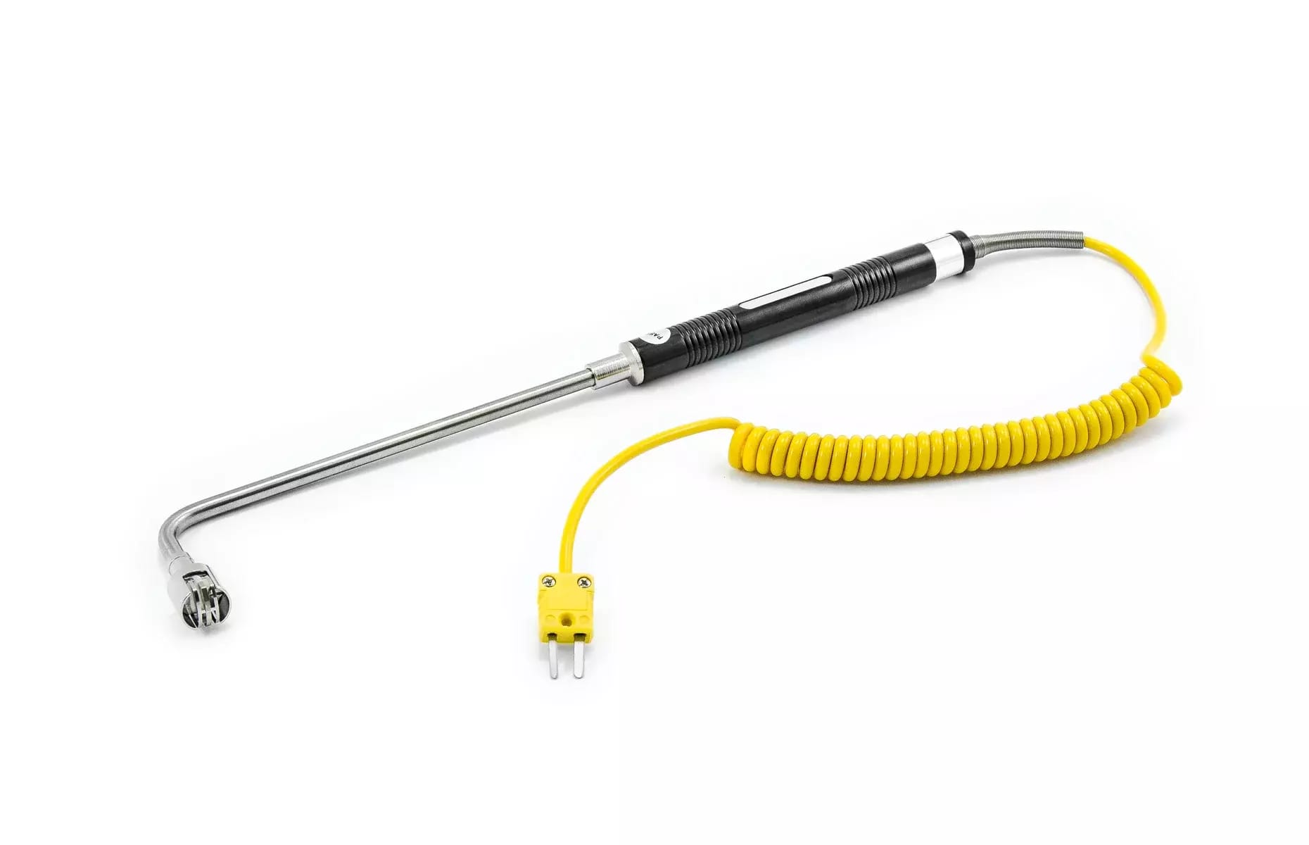 Thermocouple de surface type K, forme "L" incurvée, -50 à 500°C