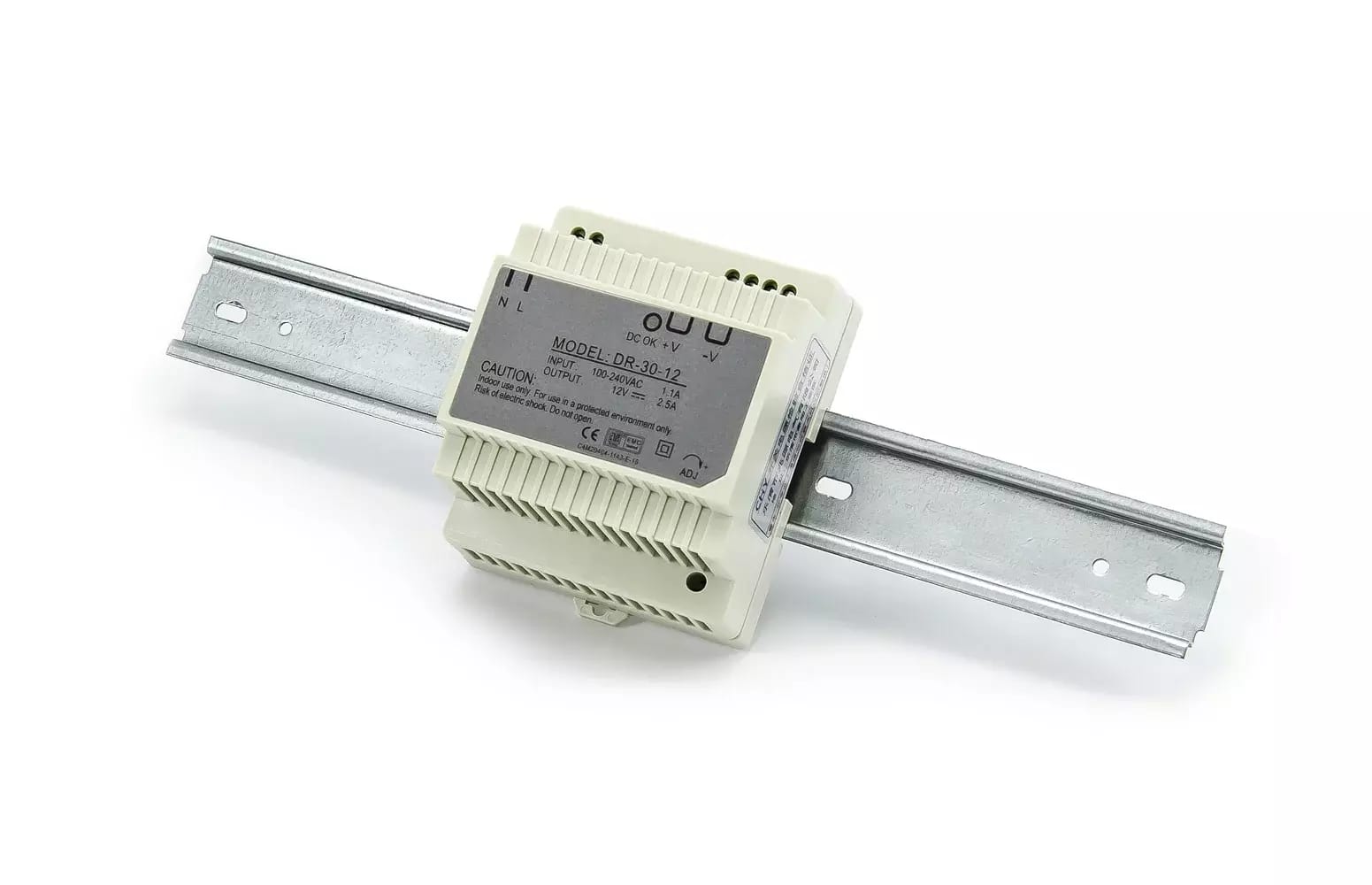 Alimentation à découpage pour rail DIN DR-24-12 12V 2A 24W