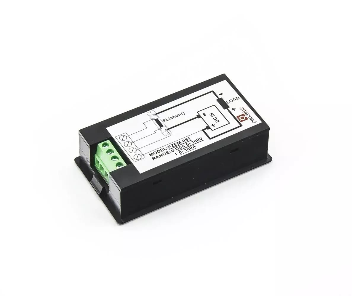 Multimètre de tableau PZEM-051 6,5-100VDC, 100A – 2