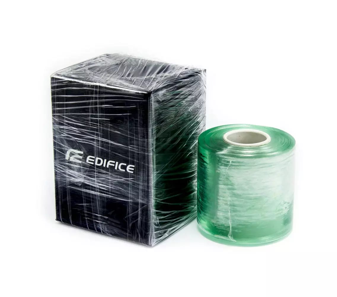 Film étirable à main "garnet", PVC souple, 35 microns, 66m – 2