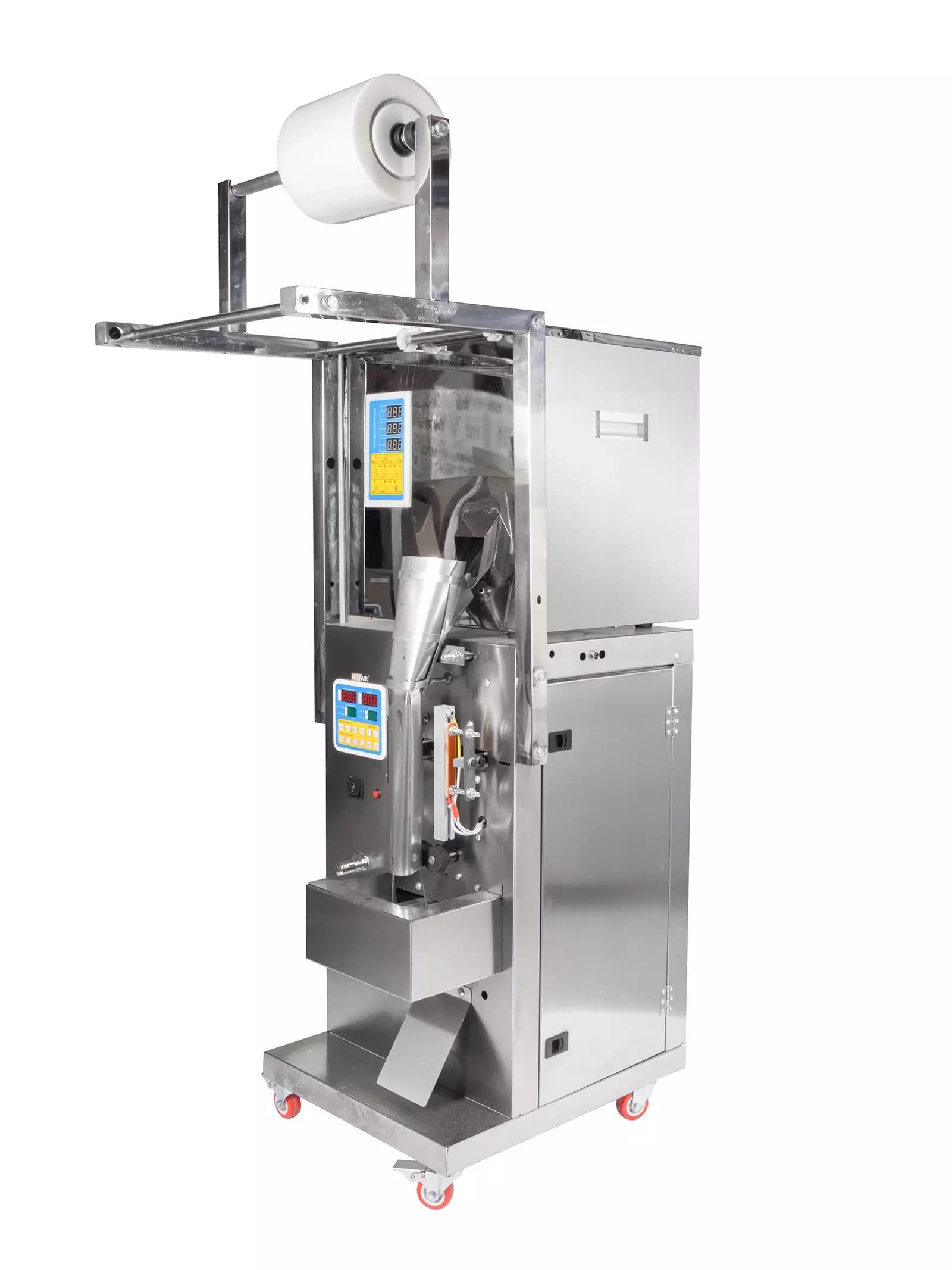 Machine automatique d'emballage vertical avec distributeur pour les mélanges en vrac jusqu'à 99g