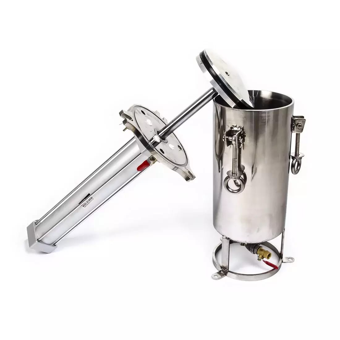 Réservoir sous pression en acier inoxydable avec piston 5L – 2