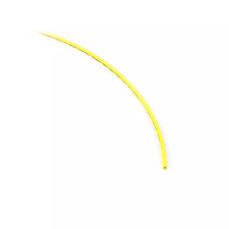 Gaine thermorétractable 1,6mm/0,6mm jaune