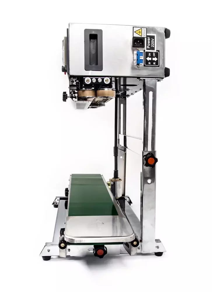 Soudeuse en continu de films en acier inoxydable avec convoyeur et presse à chaud DBF-770WL – 2