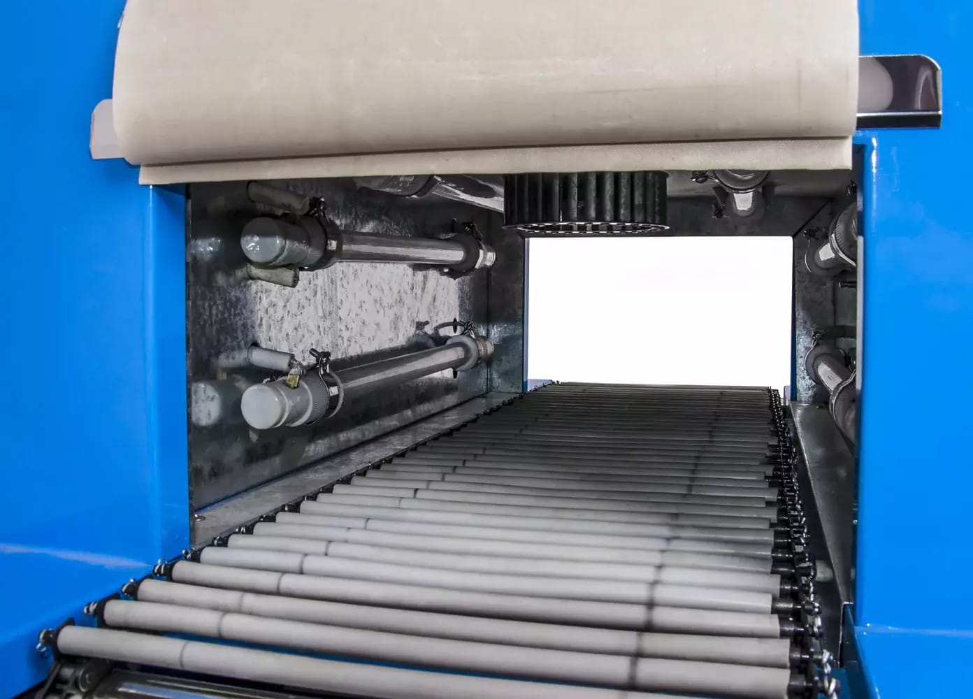 Tunnel de rétraction avec convoyeur BS-250 – 2