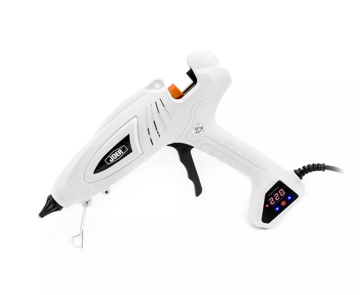 Pistolet thermofusible professionnel S-809 avec contrôle digital de la température 100-220°C 300W – 2