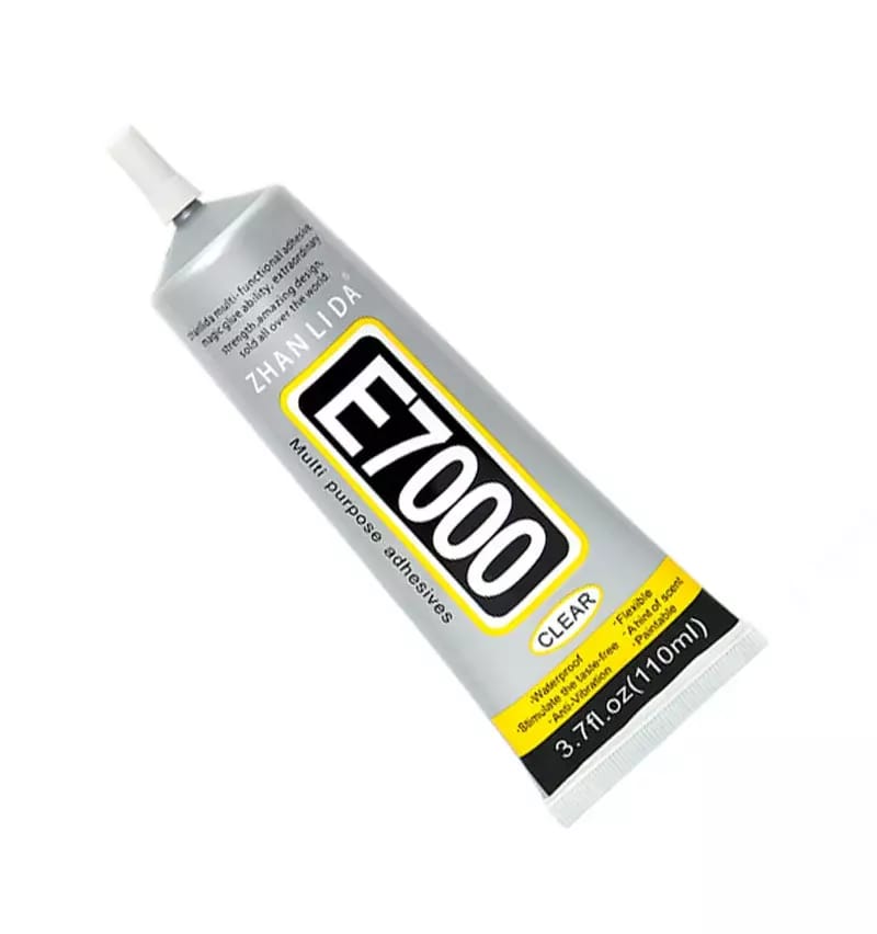 Zhanlida E7000 adhésif transparent polyvalent et imperméable à l'eau 110ml