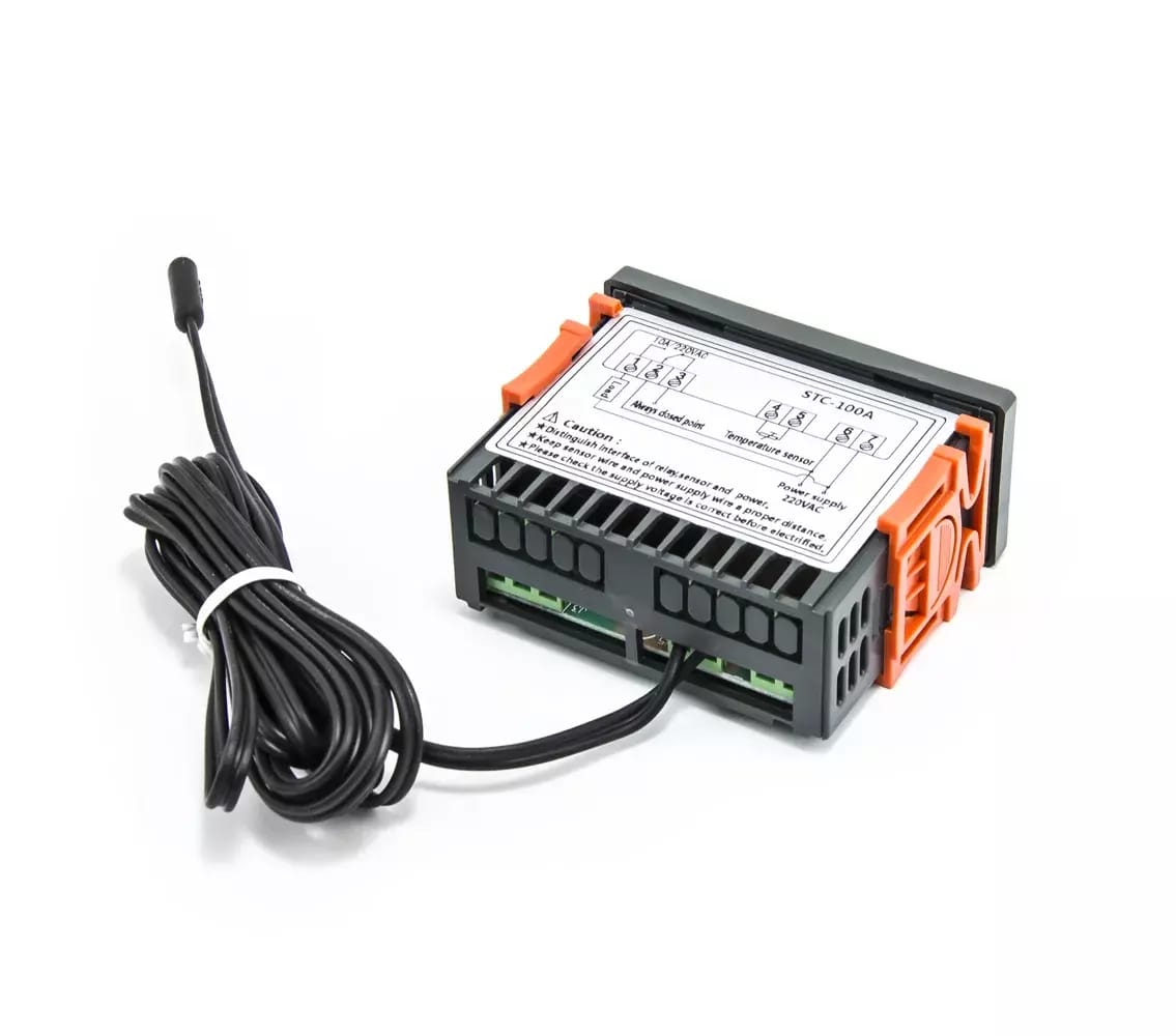 Thermostat numérique avec sonde STC-100A, -40° à +70°C – 2
