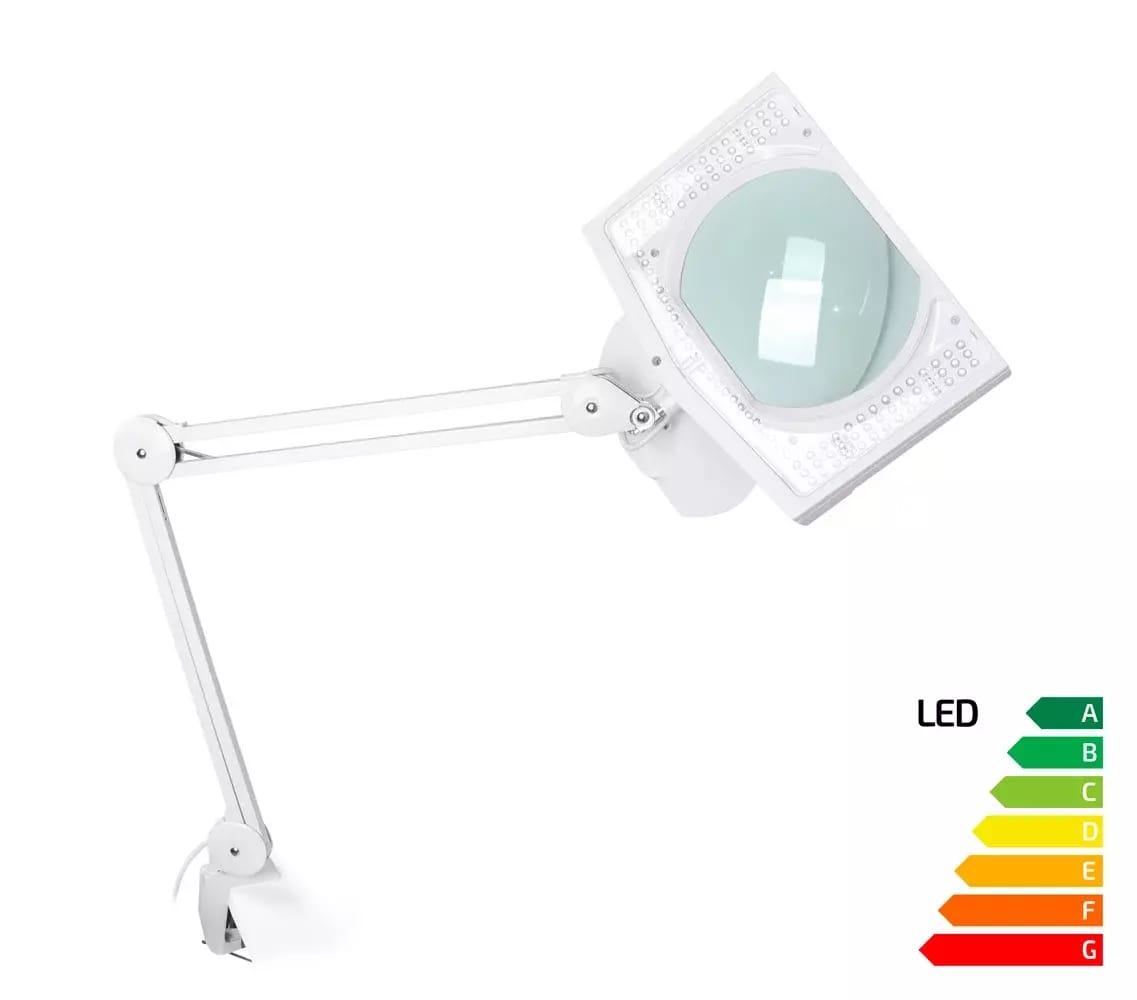 Lampe de service à loupe à grand écran Tera 8D LED