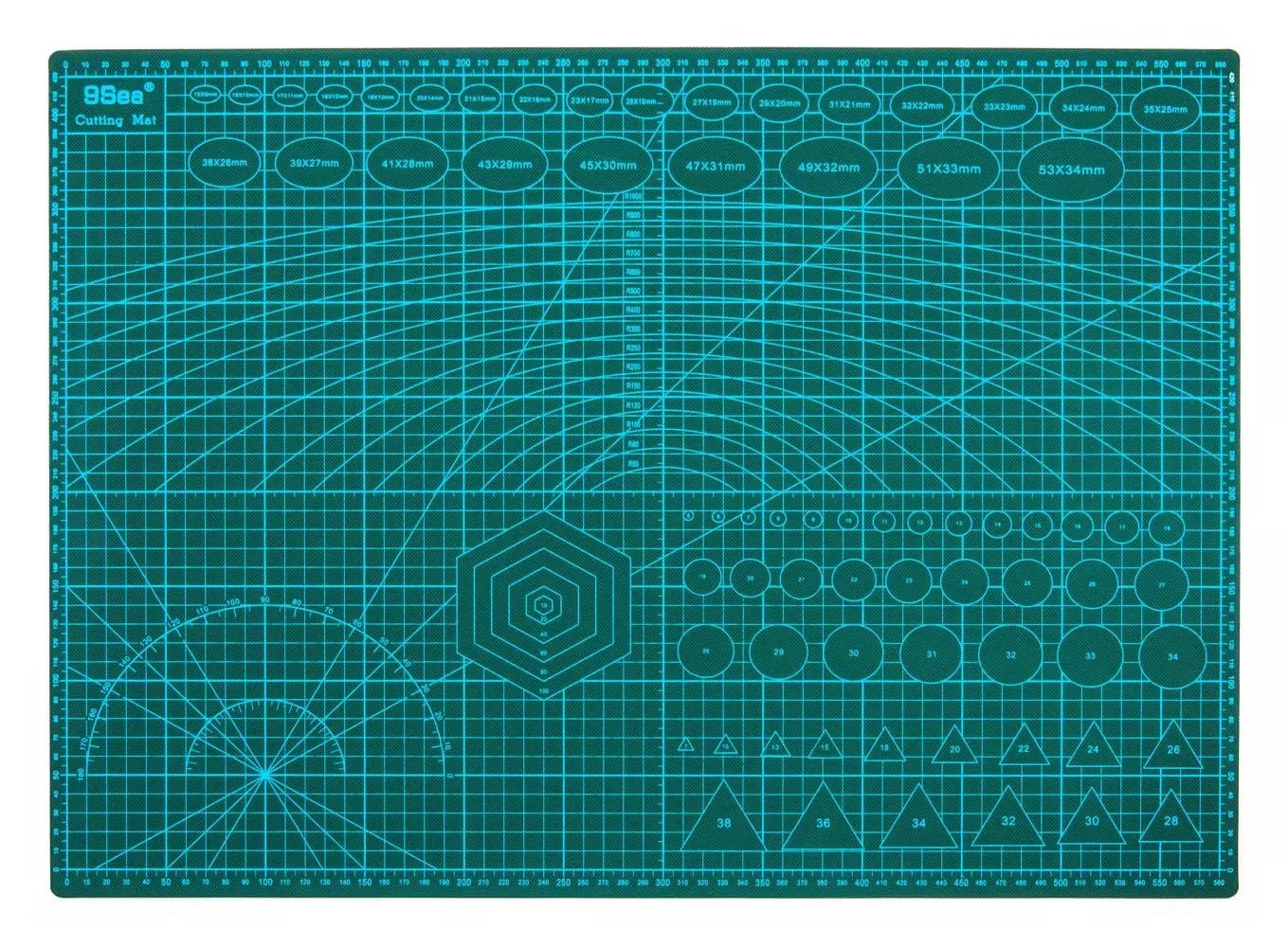 Tapis de coupe grand format double face A2 60x45cm – 2