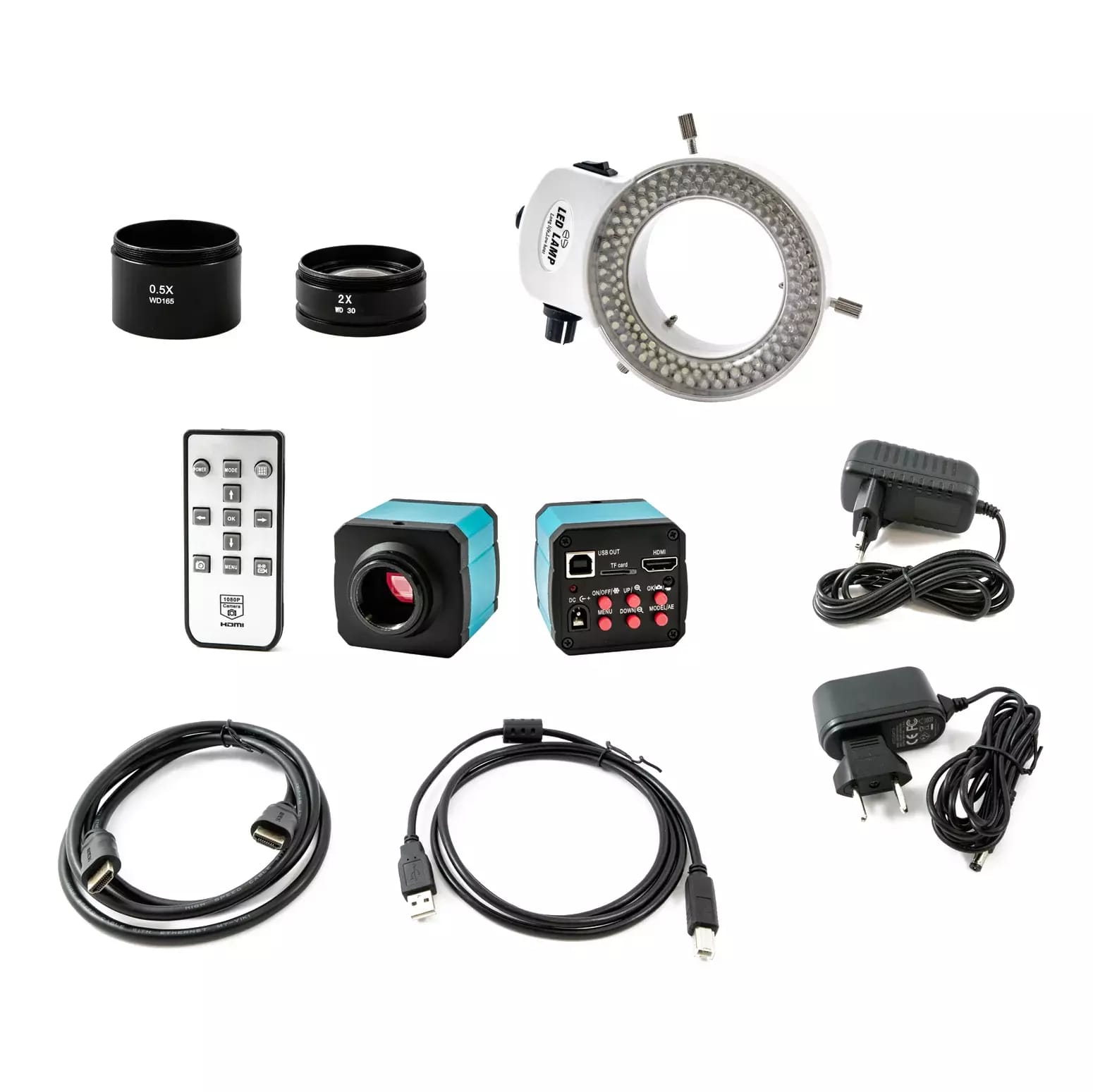 Microscope trinoculaire avec bras pivotant Microscope 14Mpix avec HDMI – 2