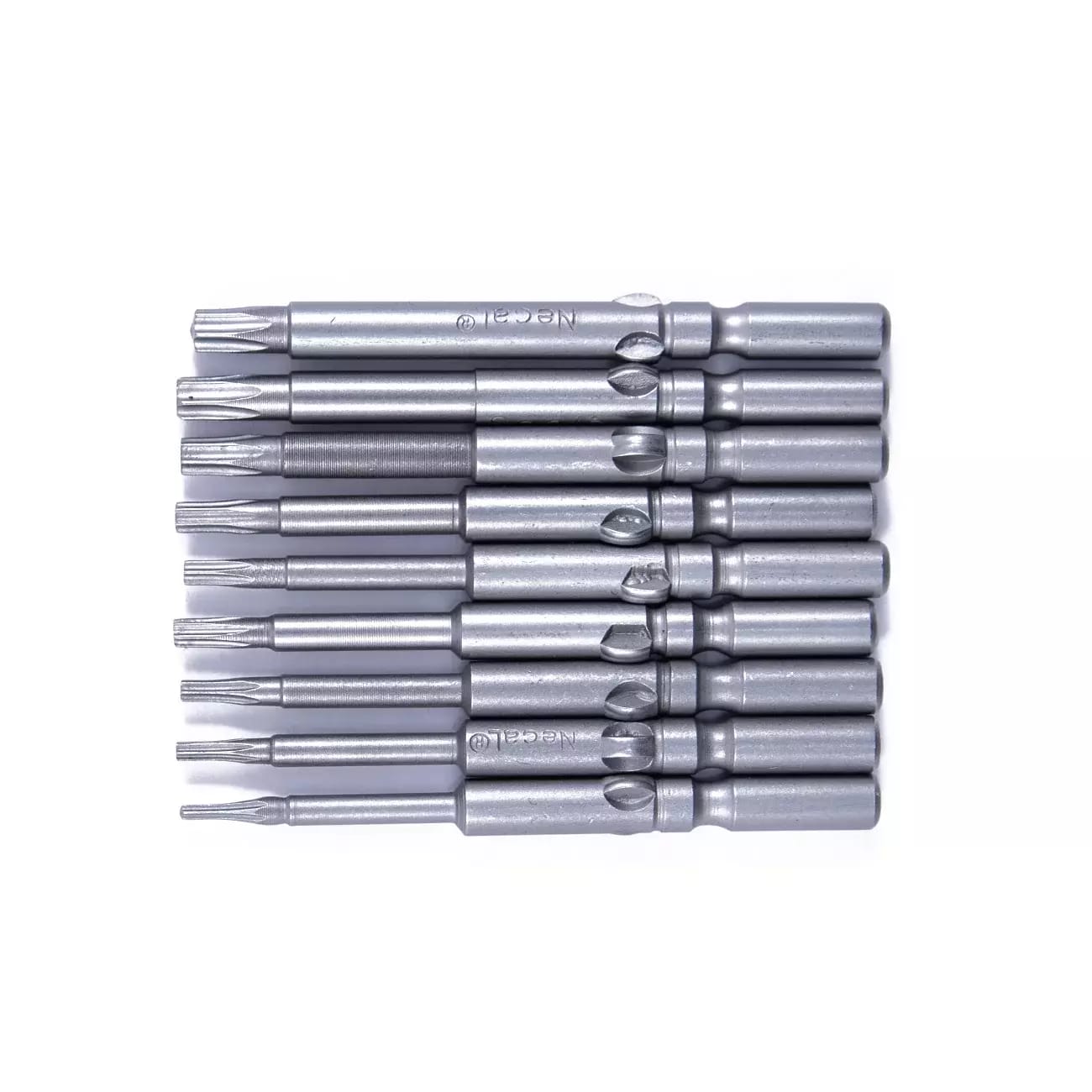 Jeu de 9 embouts HIOS H5(∅5) Embouts Torx T5-T25 - 60mm