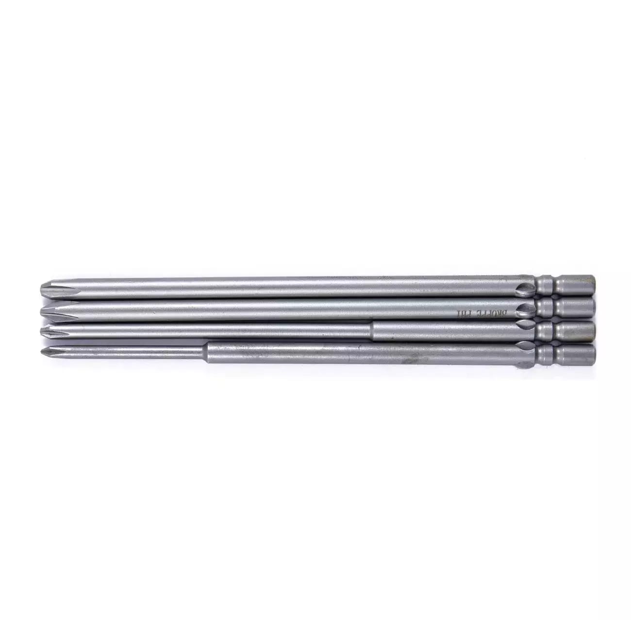Jeu de 4 embouts HIOS H4(∅4) embouts croisés PH2, PH1, PH0 - 100mm