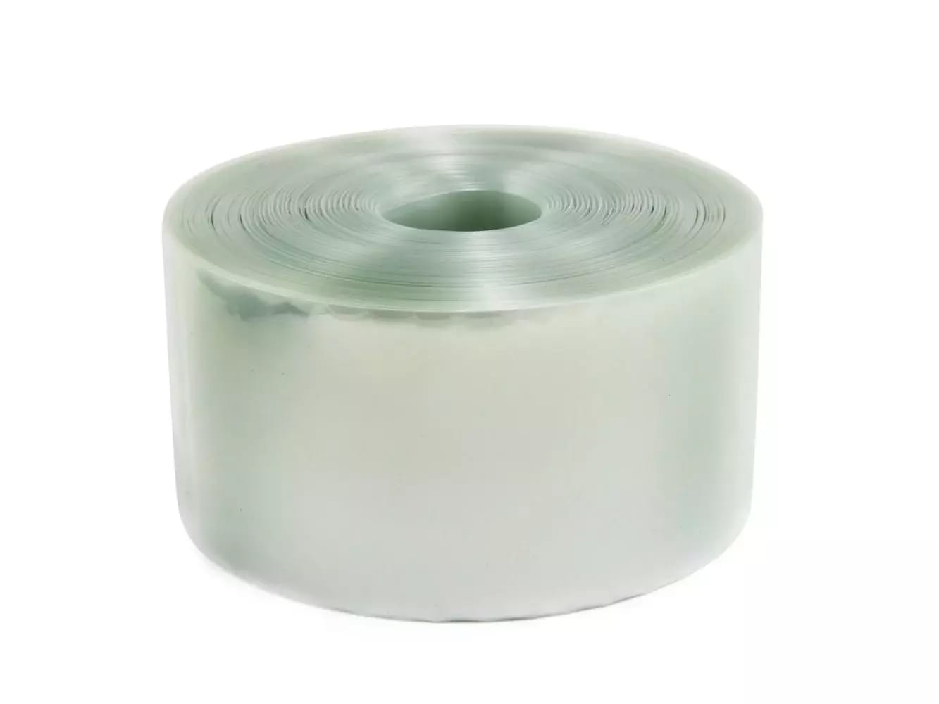 Film PVC rétractable transparent 2:1, largeur 110mm, diamètre 70mm