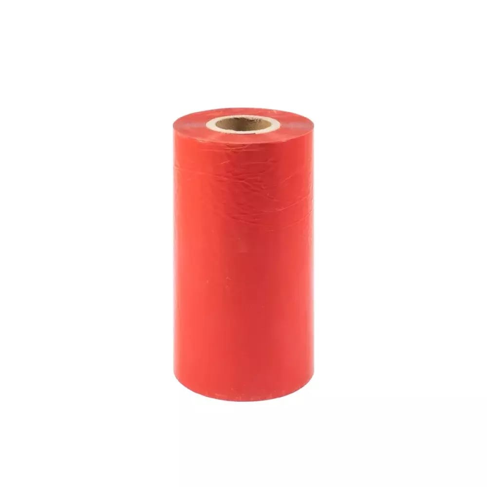 Ruban de cire TTR, 110mm rouge, 300m