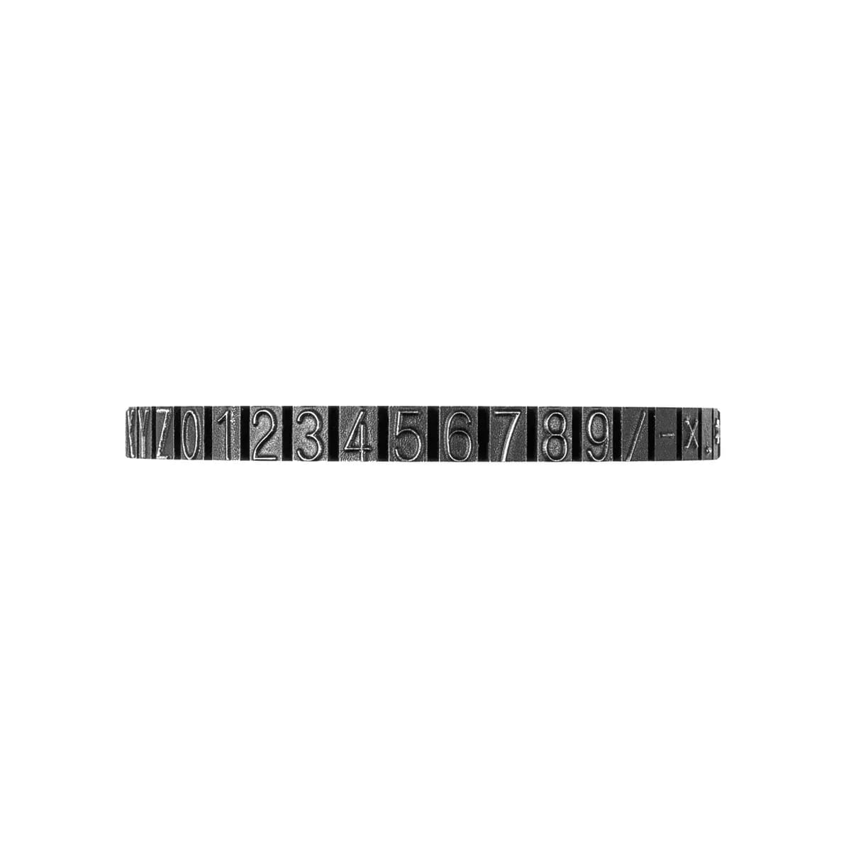 Matrice de marquage pour ZX-360 hauteur de caractère 6mm – 2