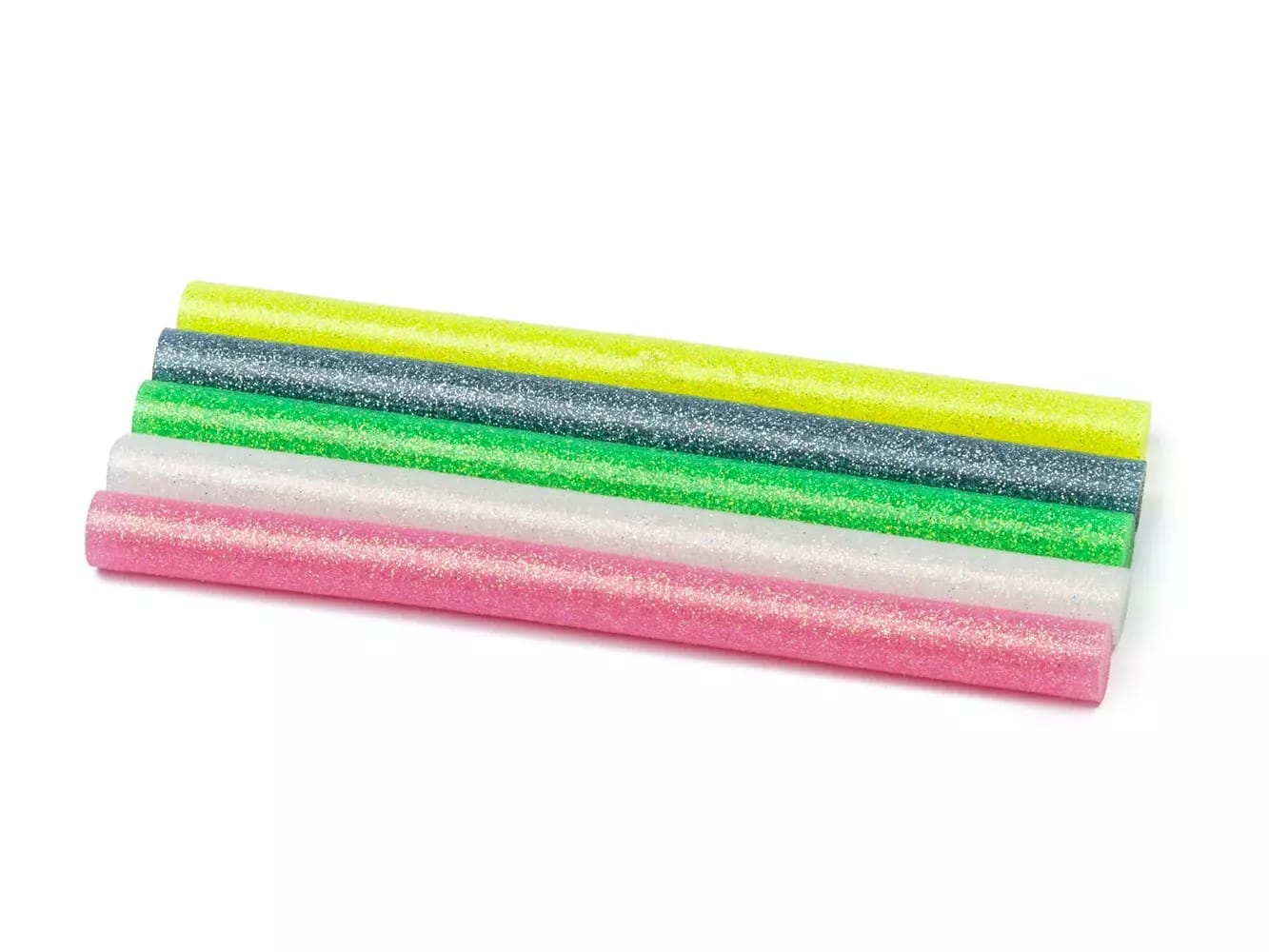 Recharges pour pistolet à colle chaude rose avec paillettes (glitter) diamètre 11mm, 1kg – 2