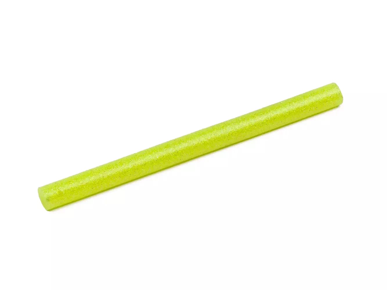 Recharge pour pistolet thermofusible jaune avec paillettes (glitter) diamètre 11mm, 1pc