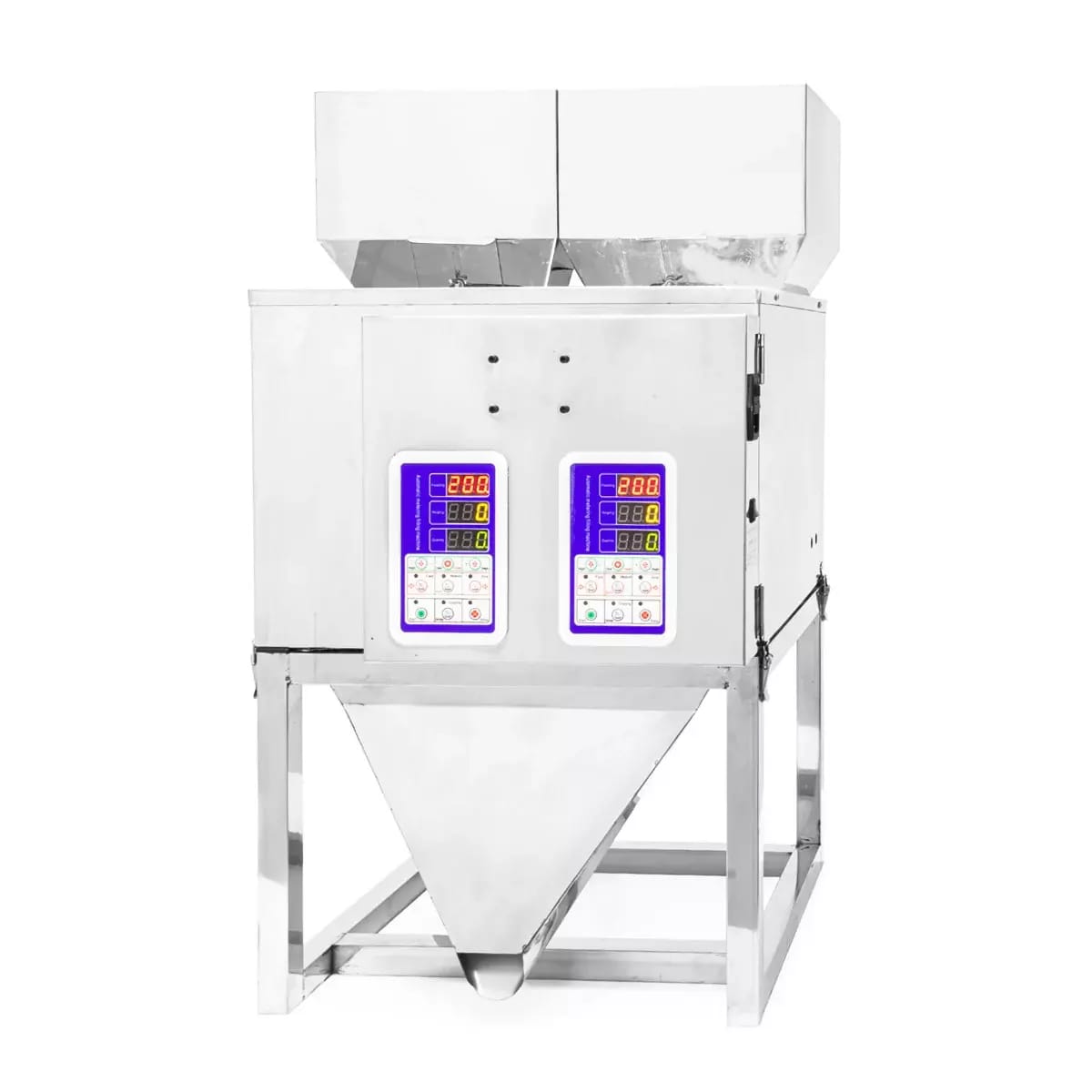 Double distributeur industriel de vrac et de mélange 2x 10-999g