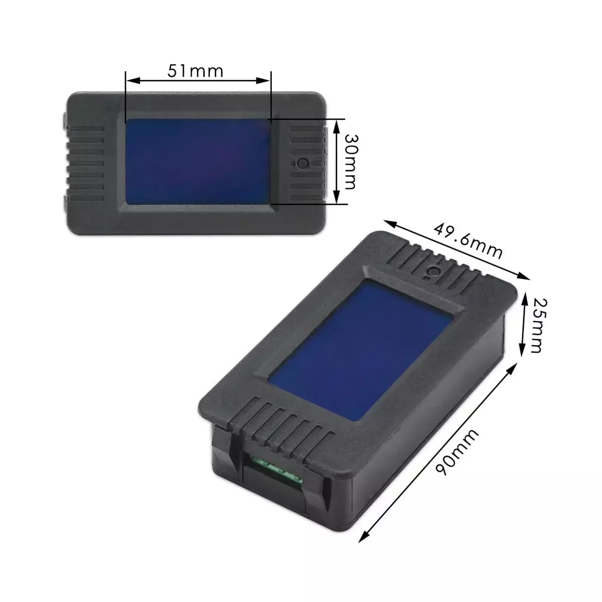Compteur intégré multifonctionnel pour les quantités électriques AC 80~260V/10A – 2