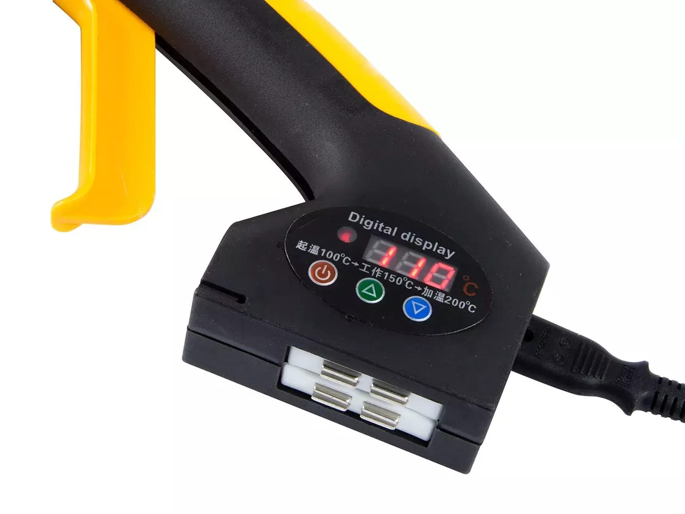 Pistolet de fusion professionnel RDM-125 avec contrôle digital de la température et support magnétique 11mm 125W – 2