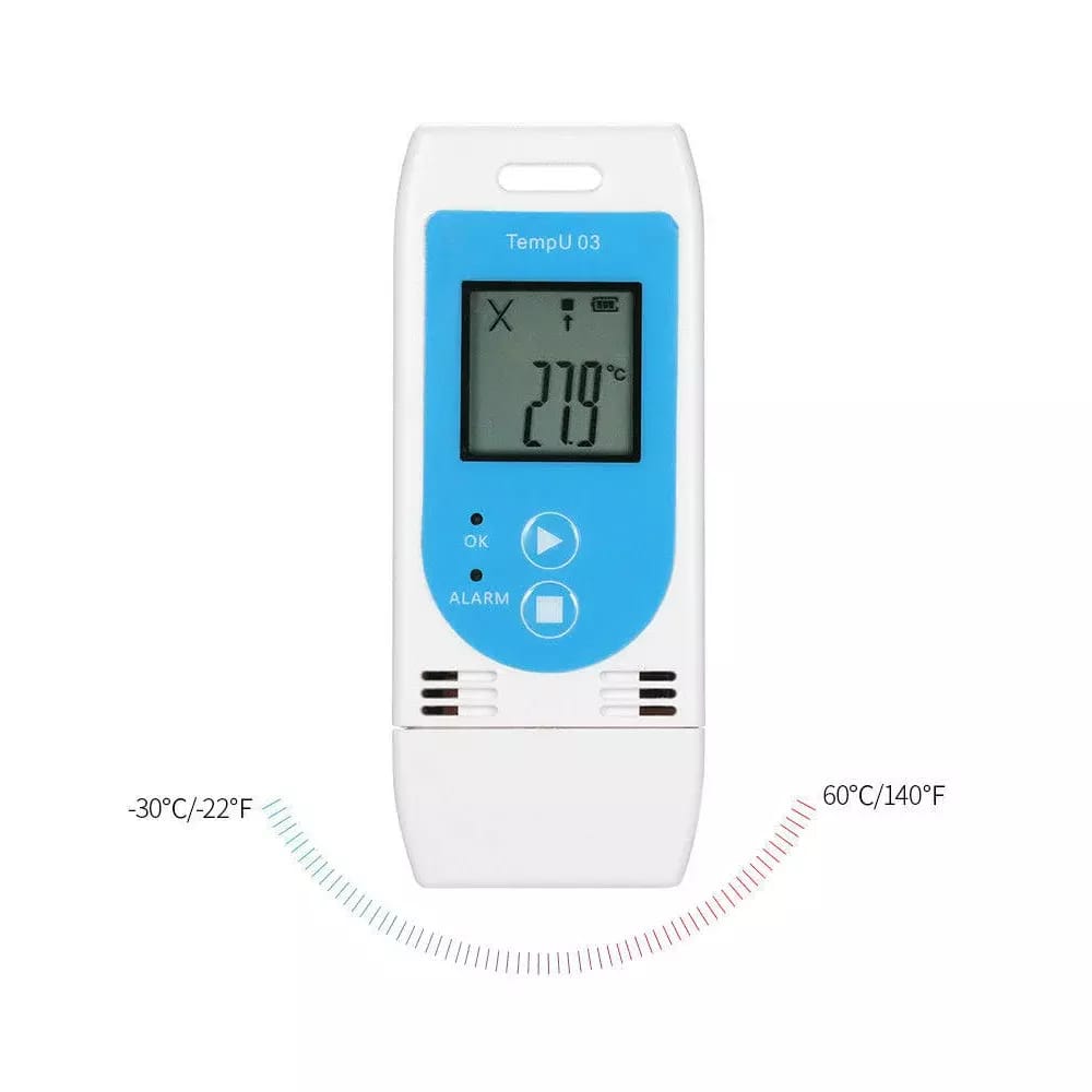 USB DataLoger TempU03 pour la mesure de la température et de l'humidité avec affichage – 2