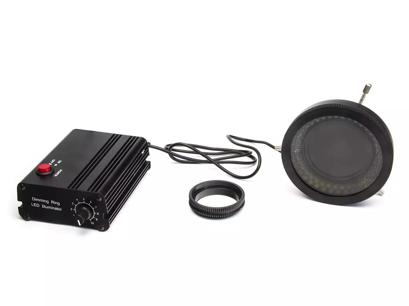 Lumière LED polarisante pour microscopes avec contrôle d'intensité 78led