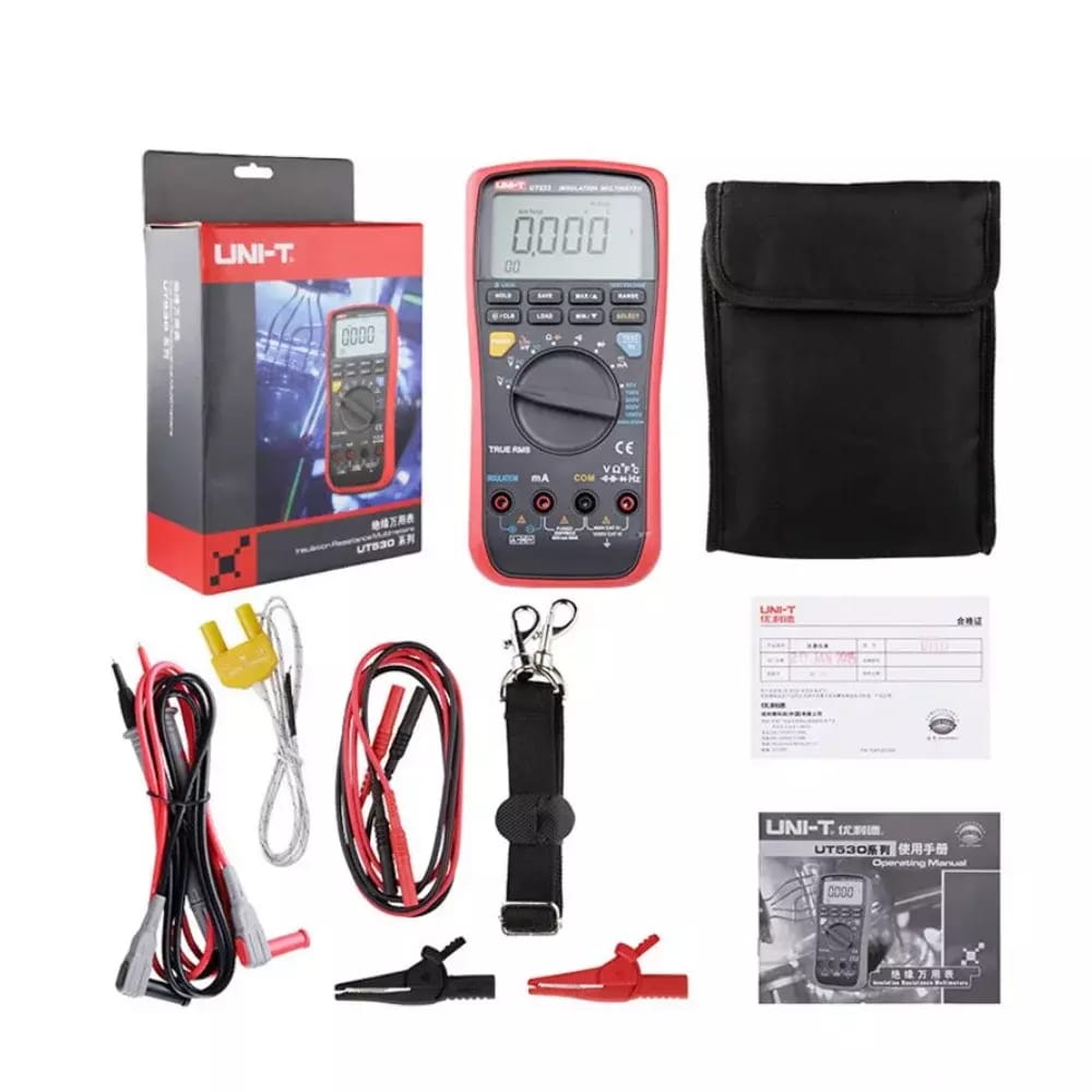UNI-T UT533 Multimètre avec fonction de mesure de la résistance d'isolement – 2