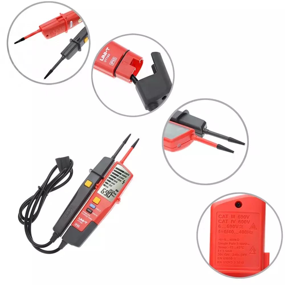 Testeur UNI-T UT18D – 2