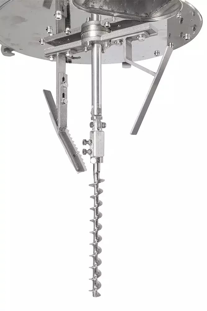 Distributeur industriel de matériaux en poudre à vis avec correction de poids 10-3000g – 2