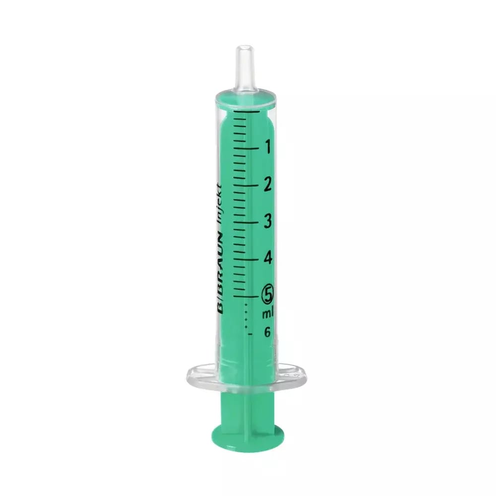 Cartouche avec piston à main transparent 5ml