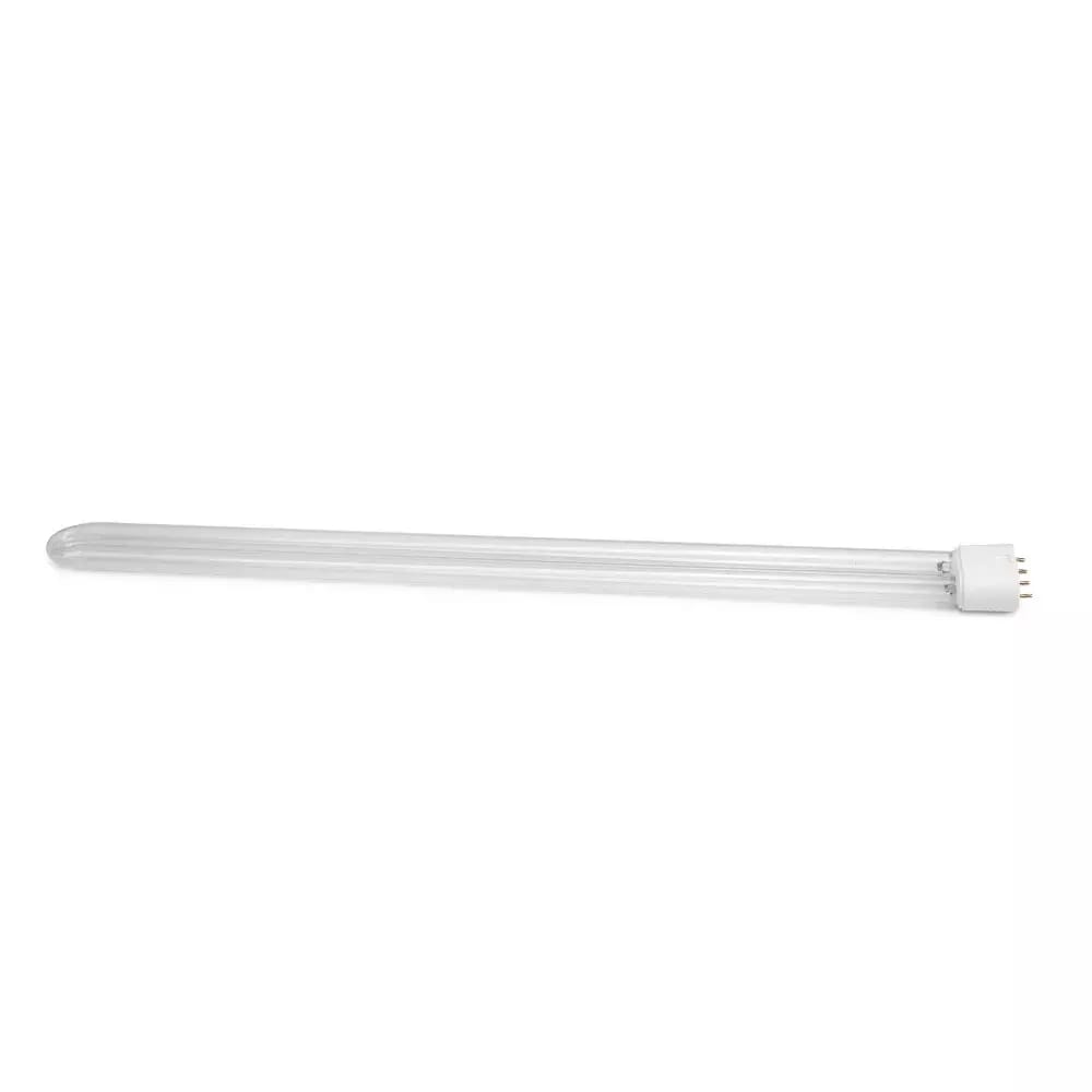 Tube UV-C 60W de remplacement avec douille 2G11 pour lampe germicide 360°