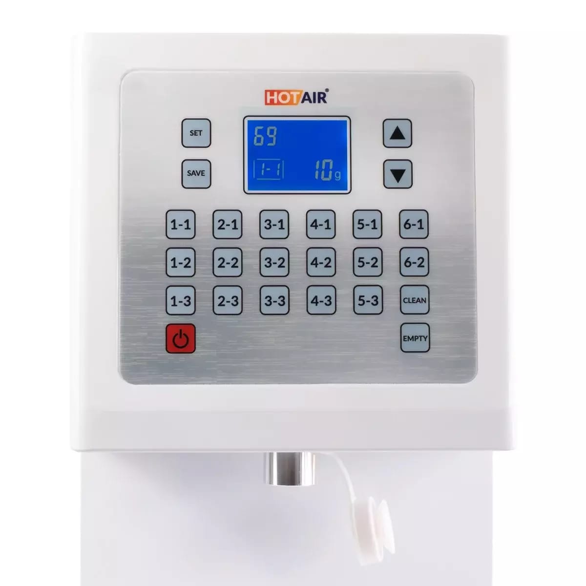 Xoleo 3.5L Table Top Screw Dispenser for bulk materials 5-125g – 2
