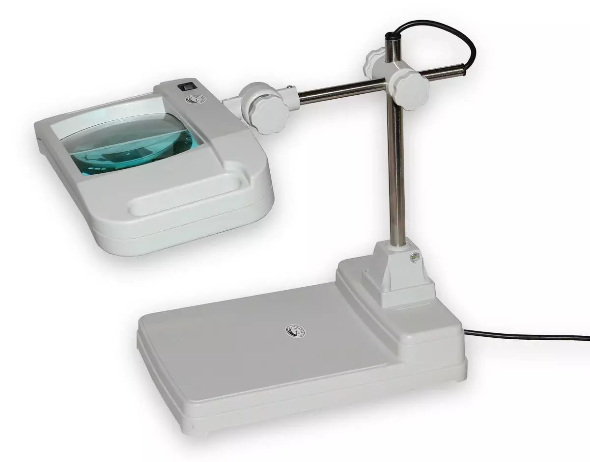 Lampe loupe T86-H avec grande lentille grossissante grossissement 5D