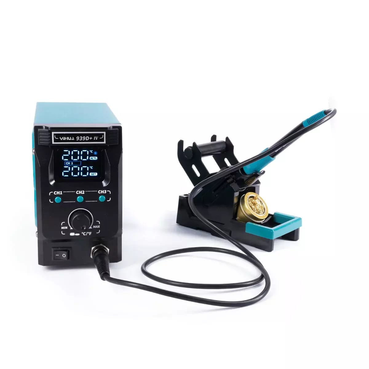 Station de soudage YIHUA 939D+-IV ESD 90W avec plage de température 200-480°C