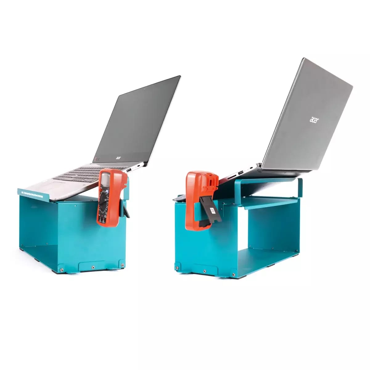 Station d'accueil pour équipement de service YIHUA IV avec support pour ordinateur portable et multimètre – 2