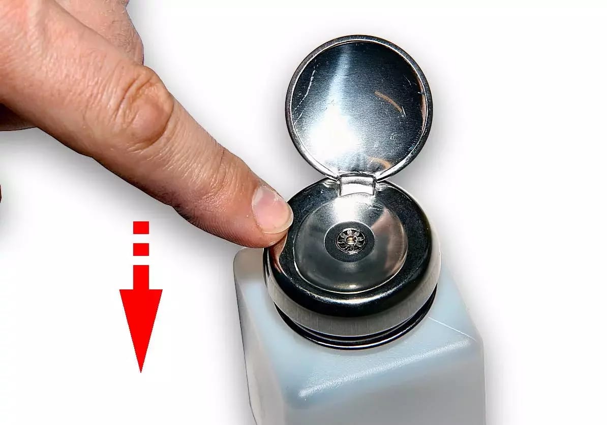 Distributeur d'alcool avec pompe mécanique 200ml – 2